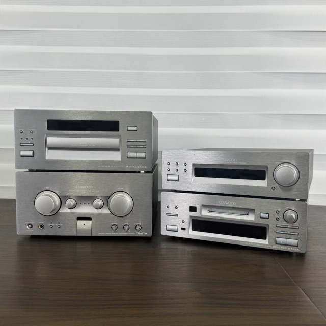 ★お買い物マラソン期間中限定　ポイント10倍★システムコンポ 【中古】KENWOOD ケンウッド DPF-7002 KAF-5002 KTF-5002 DMF-7002 CDプレーヤー アンプ チューナー MDレコーダー / 515630