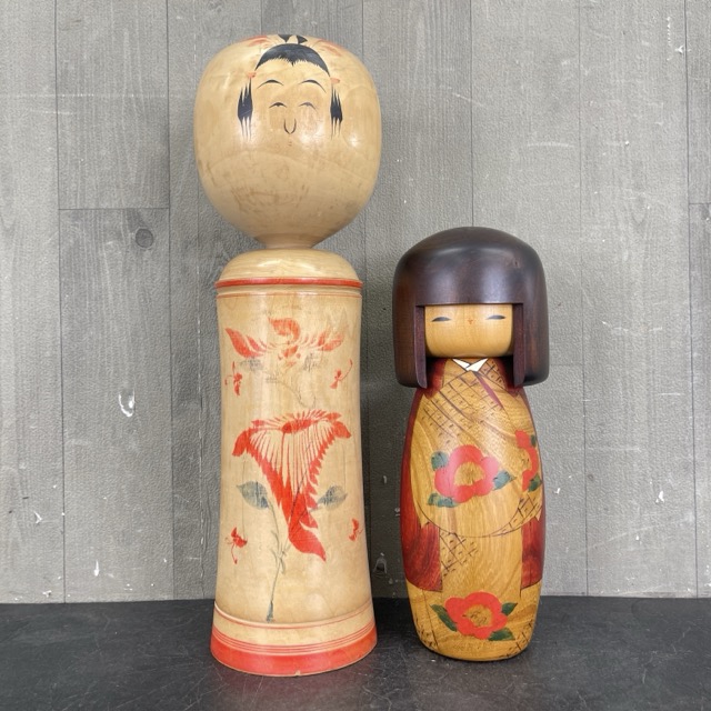 伝統こけし 楽天市場】鳴子系 伝統こけし こけし 墨 七寸 約21cm こけしの岡