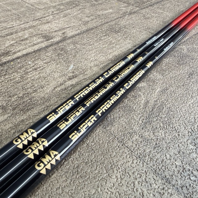 ★お買い物マラソン期間中限定 ポイント10倍★希少 未使用保管品 GMA SUPER PREMIUM CARBON FLEX-R ウェッジ シャフト 3本セット スーパープレミアムカーボン ゴルフ / 515035 在★4|urica店