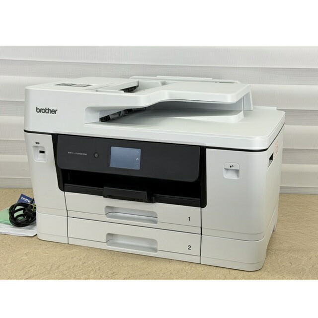 ★お買い物マラソン 期間中限定 ポイント10倍★美品 インクジェット 複合機 【中古】動作保証 brother ブラザー MFC-J7210CDW プリンター　A3対応 使用回数僅か 035012 / 23736