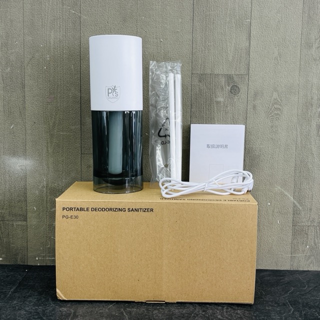 未使用 cado ポータブル除菌消臭器 PG-E30 カドー 白 /56837在★25