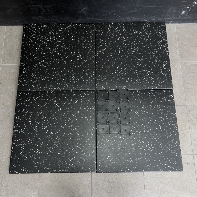 未当て嵌める品 GYM 思われ人引っ敷き 4枚仕掛ける 天然ゴム引っ敷き 50x50x2糎 筋トレ ぼうぜん自失吸いあげる 形づくる引っ敷き/900939