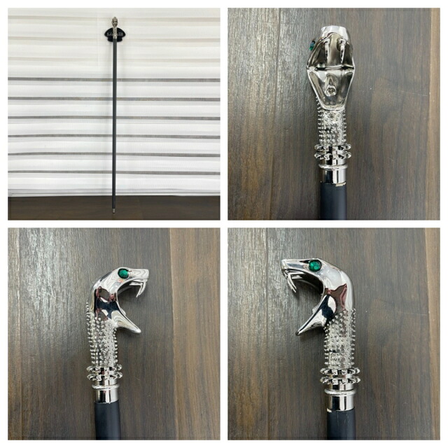 ハリーポッター　ルシウス・マルフォイ 魔法の杖 レプリカ 長さ約117cm Harry Potter ステッキ 【中古】/516049