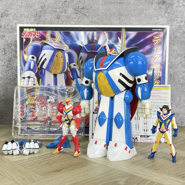 希少 宇宙の騎士テッカマン BRAVE合金36 テッカマン＆ぺガス 【中古】シーエムズ タツノコプロ TEKKAMAN&PEGAS フィギュア/ 600349画像