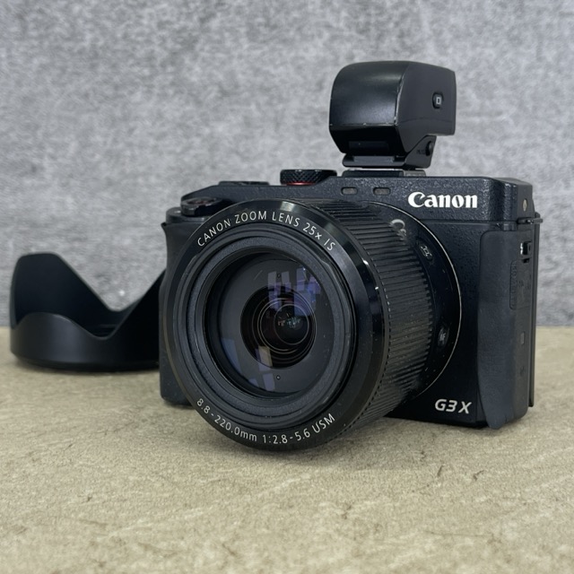 ★百貨店大売り出し継続期間中制限事項 尖んがり10倍★CANON G3X CANONZOOM 25xIS  8.8-220.0粍 1:2.8-5.6 USM G3X パソコン2192 【中古】加農砲 写真機上半身 水晶体 通電聞き入れる/516452