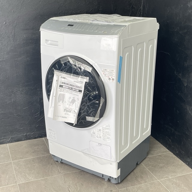 送料無料 美品 ドラム式洗濯機 【中古】動作保証 アイリスオーヤマ FLK832 洗濯乾燥機 2021年製 8.0/3.0kg ホワイト IRIS OHYAMA C/ 70458