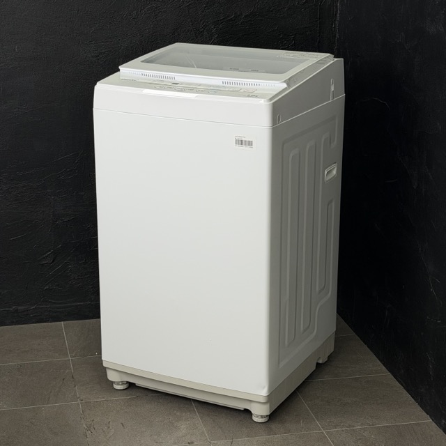 送料無料 コンフィー 全自動洗濯機 【中古】動作保証 comfee CAC06EW60/E-S1 ホワイト 6.0kg 2025年製 032022 B / 23568