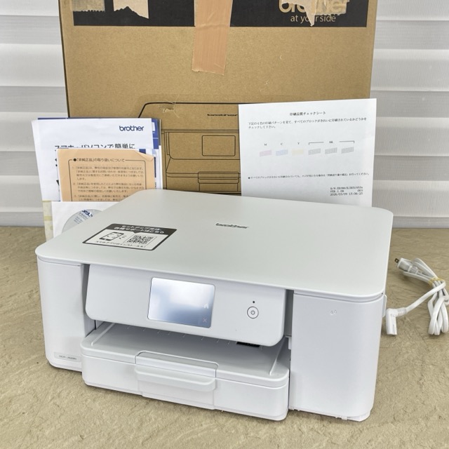 ★お買い物マラソン 期間中限定 ポイント10倍★美品 インクジェット複合機 【中古】動作保証 brother ブラザー DCP-J526N プリンター ホワイト 印刷枚数わずか 032010 / 23570
