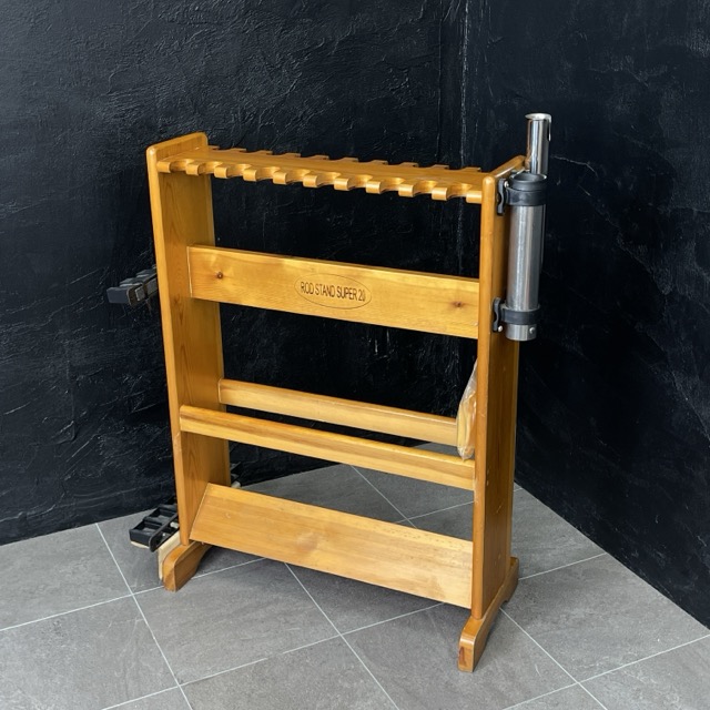 ★お買い物マラソン 期間中限定 ポイント10倍★ロッドスタンド【中古】ROD STAND SUPER 20　REGAR ロッドホルダー 釣竿立て 保管 約20本用 釣具 / 515571 17,573円