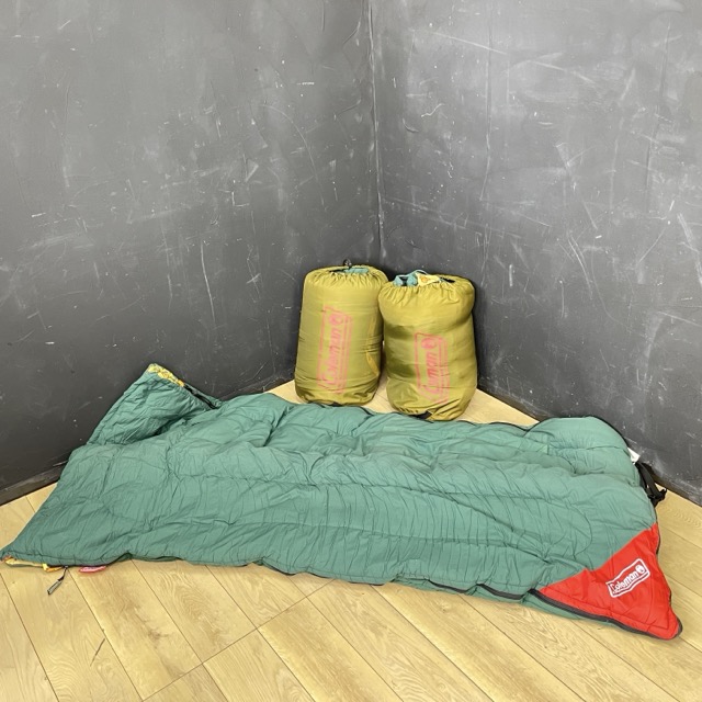 【楽天市場】スリーピングバッグ【中古】 Coleman コールマン 寝袋 3点セット 約183×83cm アウトドア キャンプ シェラフ