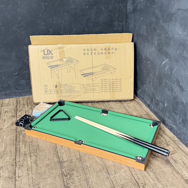 楽天市場】ビリヤードセット 卓上 ミニビリヤード台 ボール キュー