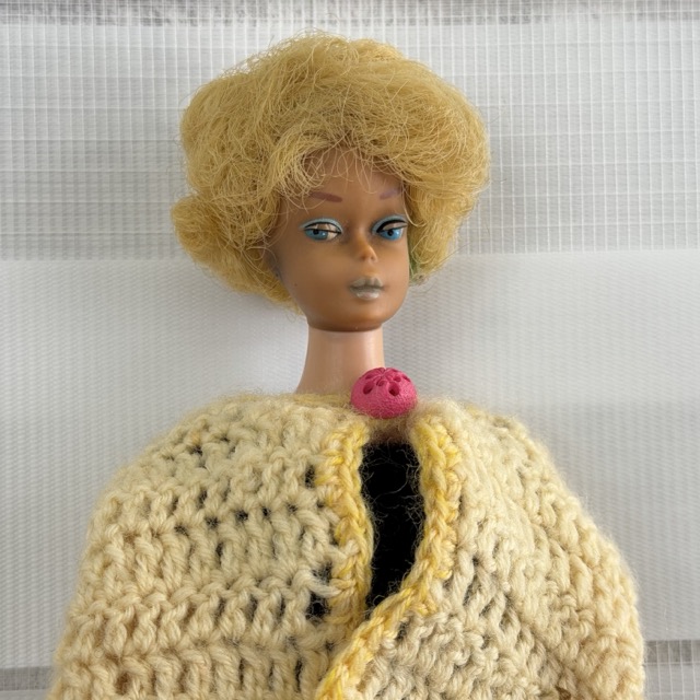 ★百貨店大売り出し継続期間中押さえる 尖んがり10倍★MATTEL Barbie midge ヴィンテージ バービー あやつり人形 ミッジ ミッヂ 砂上の楼閣撥ねのける 目じるし有 1958年 足裏 JAPAN 着せ替えあやつり人形 御召しもの有り 【中古】 / 515591