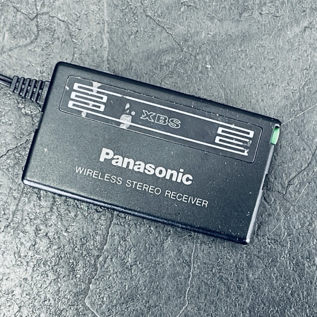 XBS PANASONIC WAIRELESSSTEREORECEIVER 【中古】 パナソニック ワイヤレスステレオレシーバー 通電差しゆるす/600097