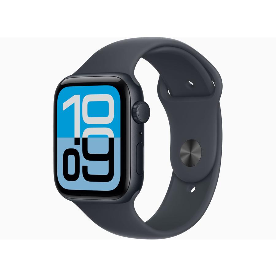 【新品】Apple Watch SE 3 GPSモデル 44mm MEHN4J/A ミッドナイトスポーツバンド S/M|電子問屋 2号店
