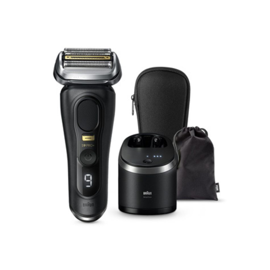 【新品】BRAUN 赤銅色 明かり電気カミソリ つづき物9 Pro＋ 9560竓-V 引っ敷き黒いこと