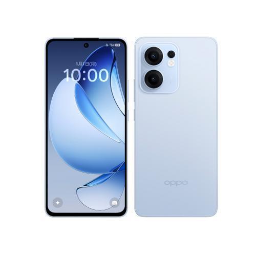 【新品】OPPO オッポ スマホ Reno13 A 128G ワイ可動性版 A501OP 内燃機関青碧 SIM無償性