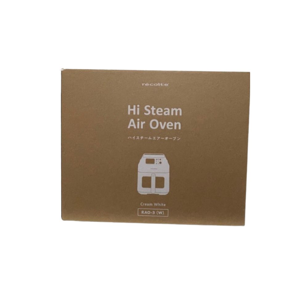 【新品】recolte レコルト ハイスチームエアーオーブン Hi Steam Air Oven RAO-3 W クリームホワイト|電子問屋 2号店