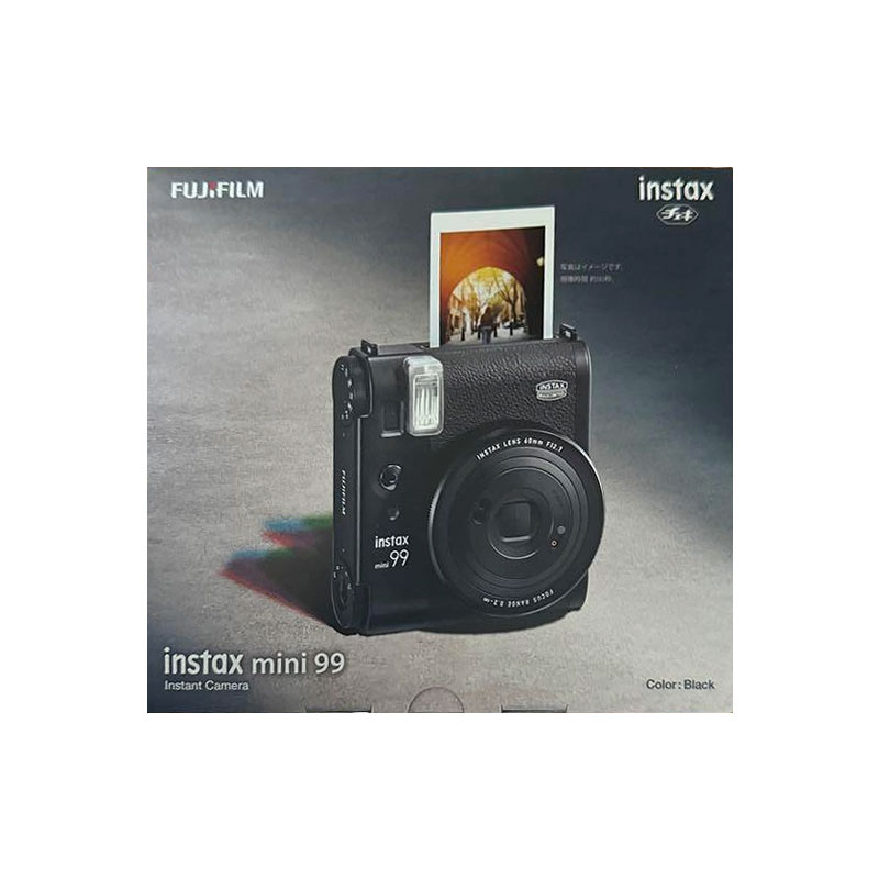 【新品】FUJIFILM 富士フイルム インスタント写真機 instax mini 99 チェキ 黒いこと