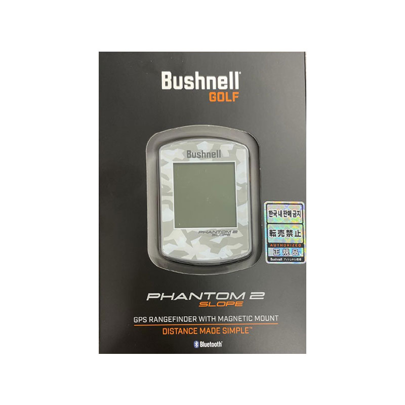 【土日祝発送】【新品】Bushnell ブッシュネル GPSゴルフナビ ファントム2スロープ グレーカモ 362173A|電子問屋 2号店