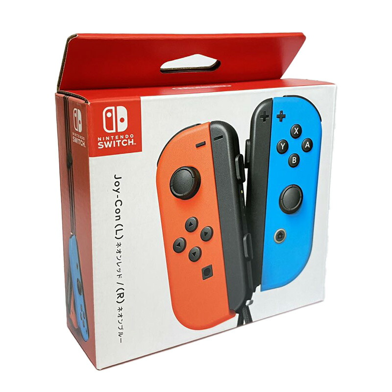 Nintendo Switch Joy-Con レッド ブルー 新型 ケース付 Nintendo Switch Joy-Con(L) ネオンブルー/(R) ネオンレッド