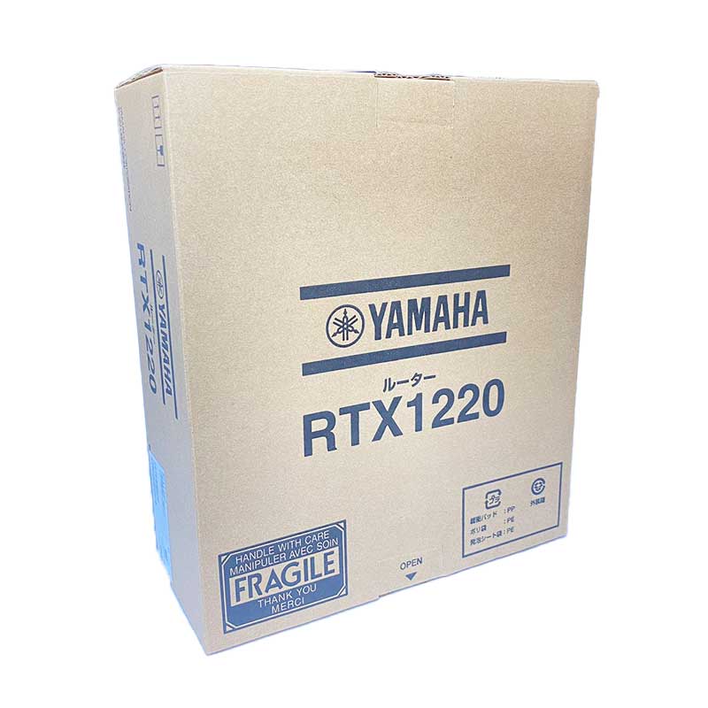 YAMAHA RTX1220 ③ 従来モデルの機能と性能を継承した、中小規模向けに最適な新モデル