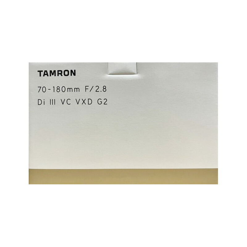 【週末祝送りとどける】【新品】TAMRON タムロン 取り替えっこ水晶体 70-180粍 F/2.8 Di III VC VXD G2 ソニーEマウント用 Model A065