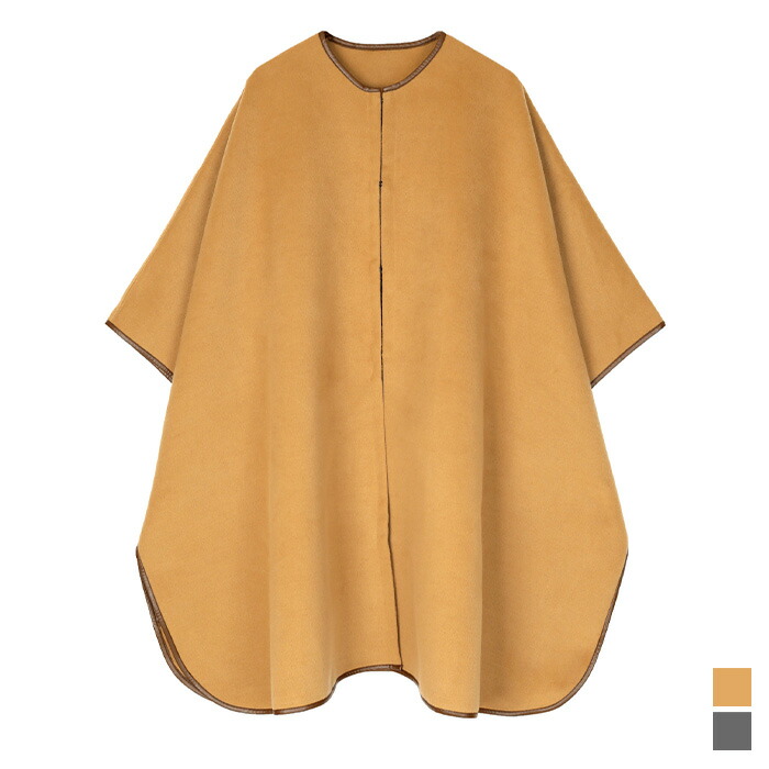 【店内全品20％OFF引き換え証】6/11 1:59まで■ポンチョコート アウター レディース 厚地の外套 ポンチョ 防寒 晴れ晴れしい パイピング 太陽フレア影ぼうし 羽織り ゆったり 今めかしい