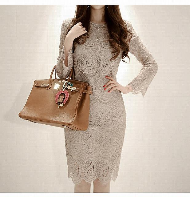 パーティードレス 結婚式 大きいサイズ 二次会 ワンピース 袖あり ロング お呼ばれドレス お呼ばれ40代 30代 黒 かわいい 代 レディース 秋服 レディース 大きいサイズ 秋新作 秋冬 ドレス レース 長袖 新作 レース 膝上 ドレス Ceconsolidada Cl