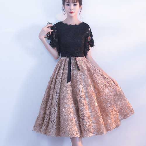 海外正規品 楽天市場 パーティードレス 結婚式 二次会 ワンピース ドレス 大人 ピアノ 発表会 ドレス 結婚式のお呼ばれ 大きいサイズ お呼ばれ 30代 40代 秋のワンピース 秋 レディース 秋 トップス ロングドレス 長袖 レース 上品ドレス 普段 上 かわ小 ロマ