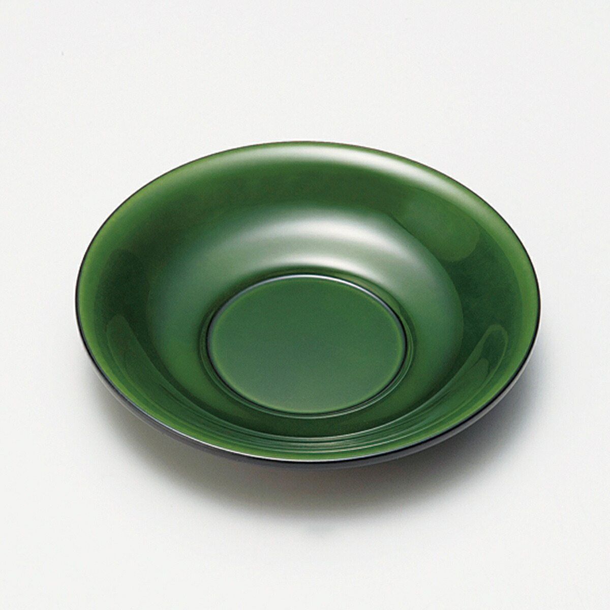 涼 茶托（グリーン）5枚セット 宮内庁御用達 木合 日本製 来客 上品 器 テーブル小物 漆器 高級 おすすめ キッチン雑貨 茶道具 おもてなし コースター 5枚揃い 食洗機対応 夏用 おしゃれ｜うるしギャラリー久右衛門