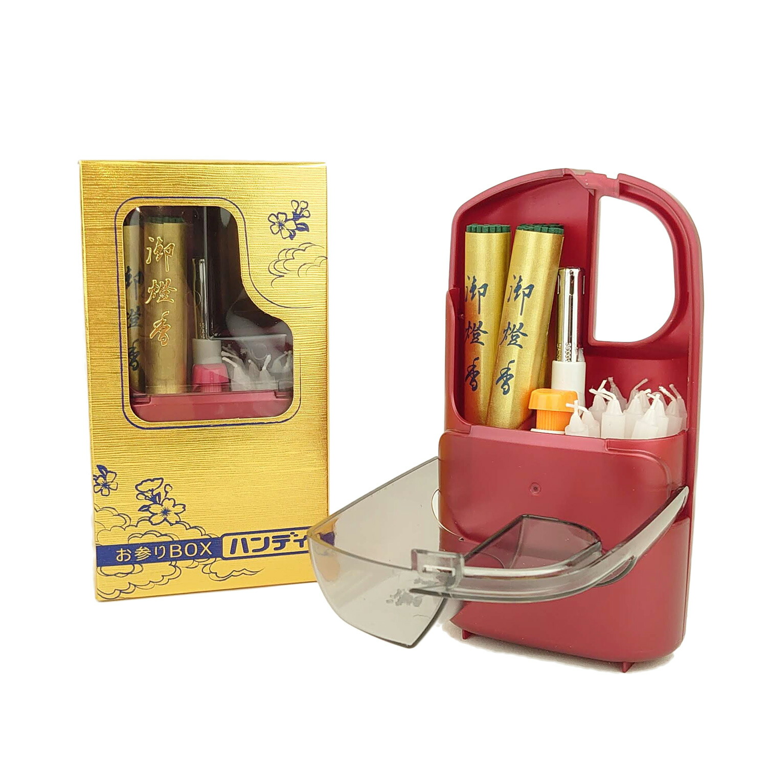 楽天市場】【10％OFF 3/4 20時〜】お参りBOX お線香 ローソク 蝋燭