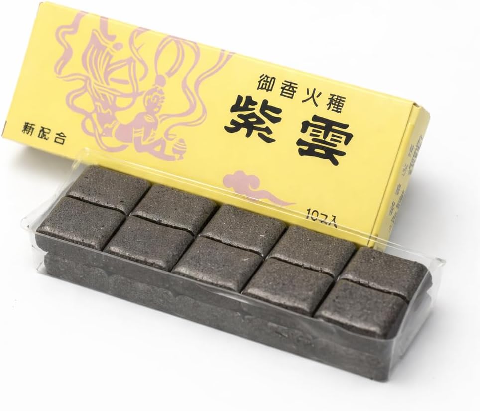 御香火種 香炭 紫雲 10コ入 仏具・助けになる仏具 児玉兄ちゃん会社 zz