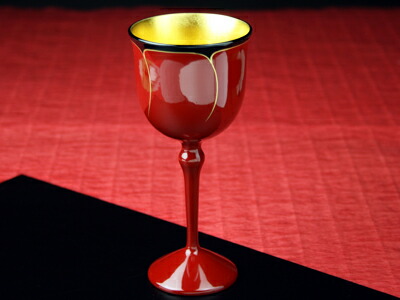 木曽漆器　ワインカップ　2個 楽天市場】ワイングラス花ラインペア【木曽の漆器よし彦】 : 漆器 よし彦