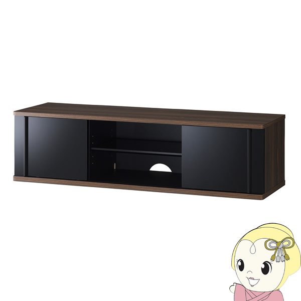 【メーカー直送】 TV-SD1250B ハヤミ HAMILeX テレビ台 32～55V型テレビ対応【/srm】｜ウルトラぎおん店