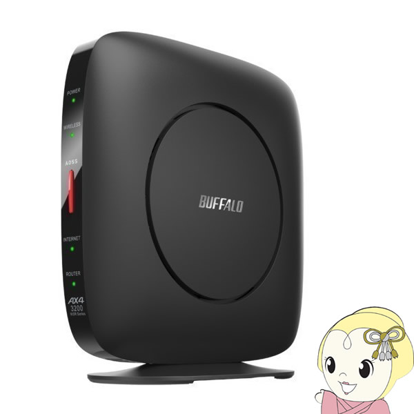 楽天市場】【在庫あり】Buffalo バッファロー 無線LAN Wi-Fi6対応 11ax / 11ac WiFi ルーター AirStation  1201+300Mbps WSR-1500AX2S-BK【/srm】 : ウルトラぎおん楽天市場店