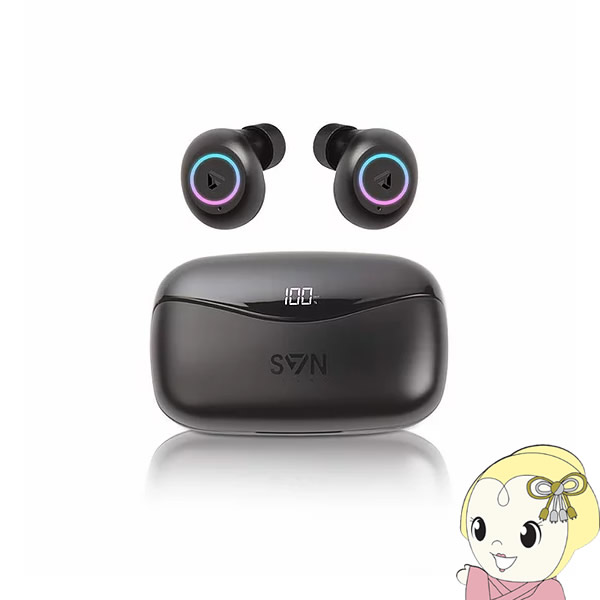 【スティーヴ・アオキ全面監修】 SVN Sound by Steve Aoki 完全ワイヤレス イヤホン Neon200【KK9N0D18P】