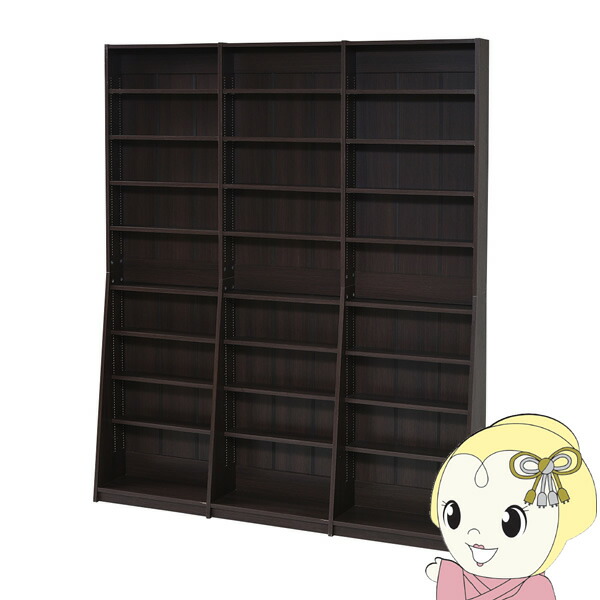 【4/18限定 ﾀﾞｲﾔﾓﾝﾄﾞ会員ならｴﾝﾄﾘｰで当店全品最大P8倍】シェルフ 1cmピッチ 文庫本収納ラック 幅150 薄型 ワイド ブックシェルフ 高さ 180 木製 大容量 おしゃれ【/srm】
