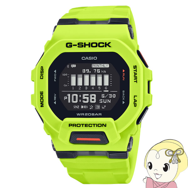 【4/15は期間限定ｸｰﾎﾟﾝ発行】カシオ CASIO G-SHOCK ジーショック 腕時計 20気圧防水 G-SQUAD GBD-200-9JF【/srm】