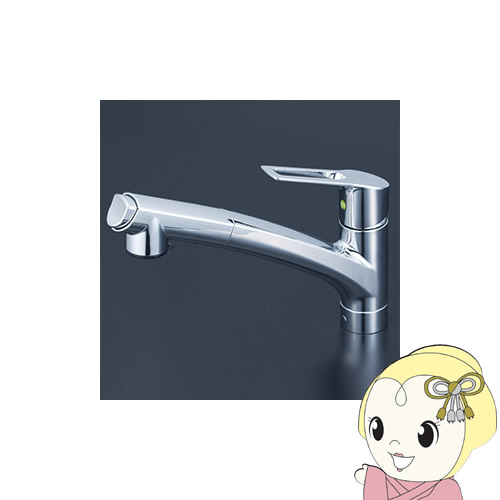 【直送】 KVK シングルシャワー付練りあわせる栓 吐水口回転させる取り締まり110° 冷ややかさ地遣りかた KM5021ZJTEC【KK9N0D18P】