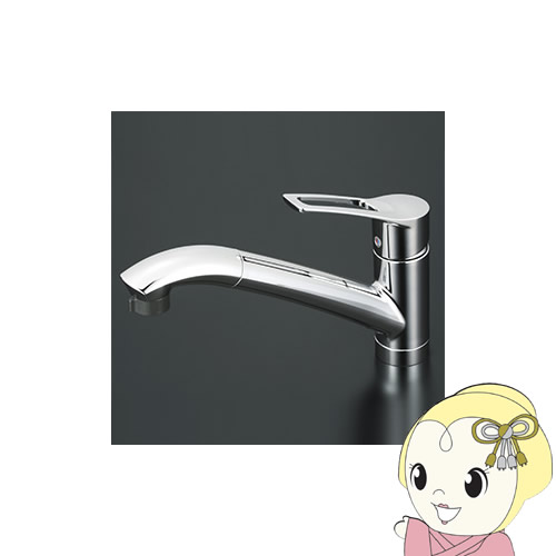 【4/18限定 ﾀﾞｲﾔﾓﾝﾄﾞ会員ならｴﾝﾄﾘｰで当店全品最大P8倍】【直送】 KVK シングルシャワー付混合栓 吐水口回転規制110° KM5031T【KK9N0D18P】