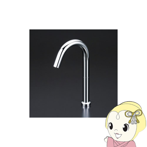 【直送】 KVK センサー水栓 電池タイプ 吐水口空間高さ196mm E1700Dl3【KK9N0D18P】