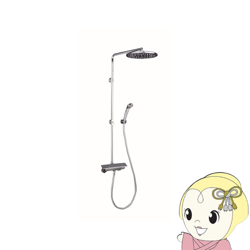【4/18限定 ﾀﾞｲﾔﾓﾝﾄﾞ会員ならｴﾝﾄﾘｰで当店全品最大P8倍】[予約]【直送】 KVK オーバーヘッドシャワー付サーモ 寒冷地用 KF3060WMB【KK9N0D18P】