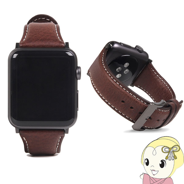 Apple Watch 38/40粍 用 周波数帯域 Minerva Box Leather 赤銅色 SD18396AW【KK9N0D18P】 スマートウォッチアクセサリー-スマートフォン・タブレット