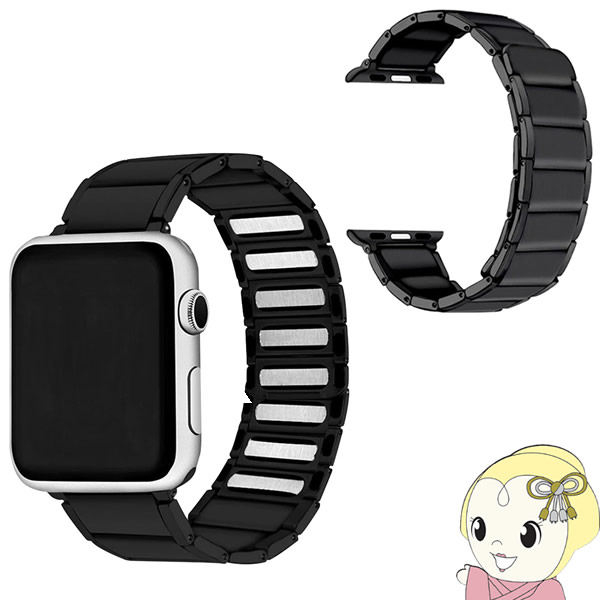 MAGNETIC STRAP for Apple Watch 41/40/38mm TF7 ティーエフセブン ブラック TF27BK40【KK9N0D18P】