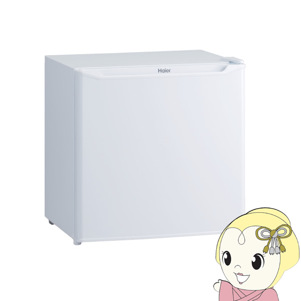 【4/15は期間限定ｸｰﾎﾟﾝ発行】冷蔵庫 Haier ハイアール 右開き 40L 1ドア（直冷式）ホワイト JR-N40M-W【/srm】