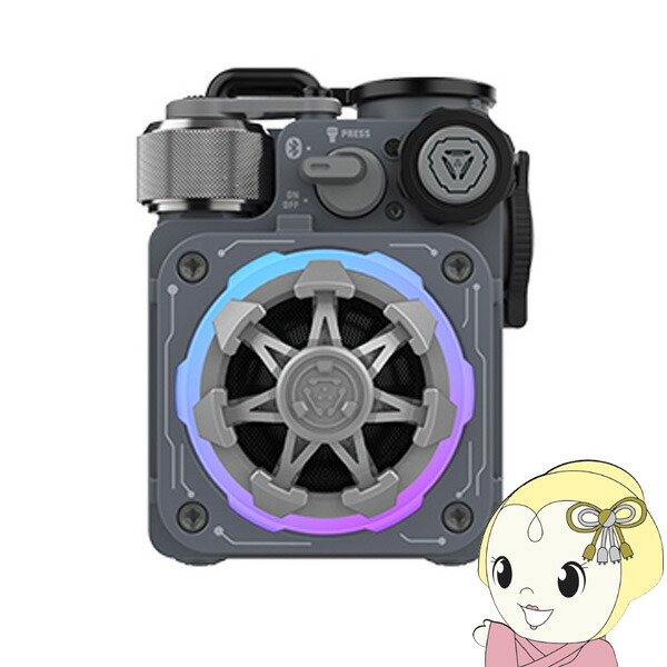 Bluetooth 金棒引き Cyber Cube Premium 薄墨色 MUZEN MW-PVXLI-GRAY【/srm】