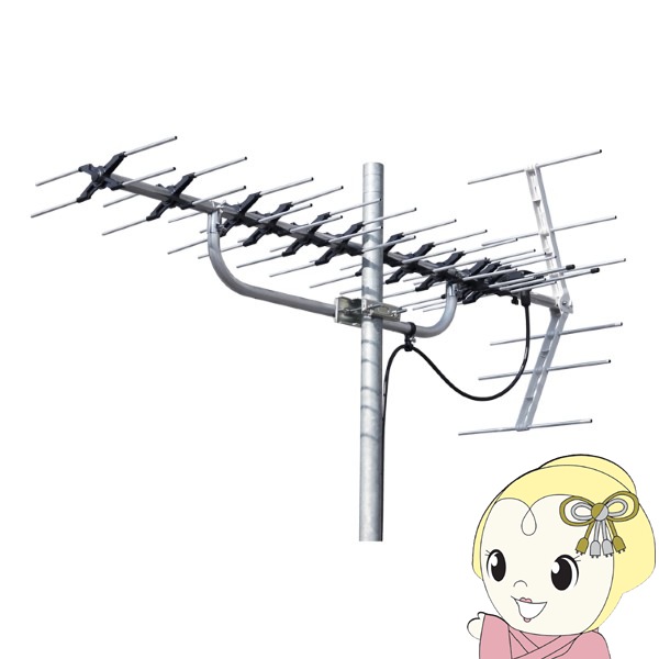 【6/5は継続期間押さえるｸｰﾎﾟﾝ振り出し】サン電子 地上デジタル触れ散らかす用高性能 置き目チャンフランネル UHFパラスタックアンテナ SC-14LFG【/srm】