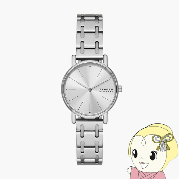 【4/15は期間限定ｸｰﾎﾟﾝ発行】【在庫限り】SKAGEN（スカーゲン） 腕時計「SIGNATUR LILLE」 ステンレス ブレスレットウォッチ シルバー SKW3123【/srm】