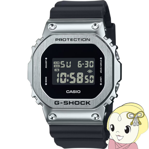 本日限定割引　G-SHOCK GM-5600-1JF 付属品一式 楽天市場】G-SHOCK メタルカバード 5600 GM-5600U-1JF メンズ