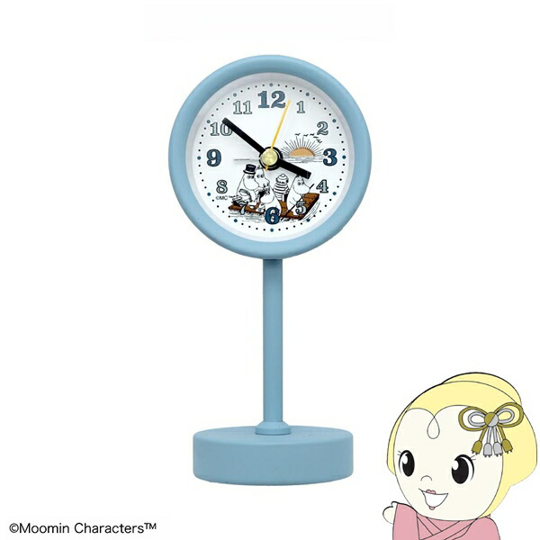 RHYTHM 楽しいムーミン一家 ムーミン 目覚まし時計 美品 ※時計 腕時計 リズム製品情報 | 4SE562MT03